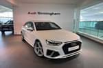 2023 Audi A4 Avant 35 TFSI S Line 5dr S Tronic in Ibis White at Birmingham Audi