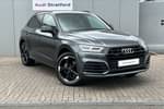 2019 Audi Q5 Estate 45 TFSI Quattro Black Edition 5dr S Tronic in Daytona Grey Pearlescent at Stratford Audi