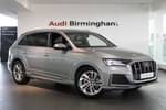 2021 Audi Q7 Diesel Estate 50 TDI Quattro S Line 5dr Tiptronic in Floret Silver Metallic at Birmingham Audi