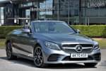 2020 Mercedes-Benz C Class Cabriolet C200 AMG Line Premium 2dr 9G-Tronic in selenite grey metallic at Mercedes-Benz of Lincoln