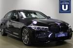 2020 BMW 5 Series Diesel Saloon 530d M Sport 4dr Auto in Metallic - Black sapphire at Listers U Hereford