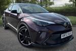 2022 Toyota C-HR Hatchback 1.8 Hybrid GR Sport 5dr CVT in Purple at Listers Toyota Nuneaton