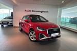 2021 Audi Q2 Estate 35 TFSI S Line 5dr in Tango Red Metallic at Birmingham Audi