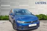 2023 Volkswagen Polo Hatchback 1.0 TSI Life 5dr DSG in Reef blue at Listers Volkswagen Coventry