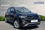 2023 Volkswagen T-Cross Estate 1.0 TSI SE 5dr in Deep Black Pearl Effect at Listers Volkswagen Evesham