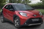 2023 Toyota Aygo X Hatchback 1.0 VVT-i Exclusive 5dr in Red at Listers Toyota Cheltenham