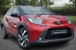 2023 Toyota Aygo X Hatchback 1.0 VVT-i Edge 5dr in Red at Listers Toyota Grantham