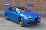 2022 Alfa Romeo Stelvio Estate 2.0 Turbo 280 Veloce 5dr Auto in Metallic - Misano blue at Listers U Solihull