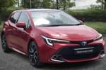 2023 Toyota Corolla Hatchback 1.8 Hybrid Excel 5dr CVT in Red at Listers Toyota Cheltenham