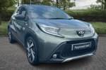 2024 Toyota Aygo X Hatchback 1.0 VVT-i Exclusive 5dr (Canvas) in Green at Listers Toyota Coventry