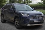 2022 Toyota RAV4 Estate 2.5 VVT-i Hybrid Design 5dr CVT in Blue at Listers Toyota Cheltenham