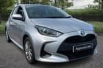 2022 Toyota Yaris Hatchback 1.5 Hybrid Icon 5dr CVT in Silver at Listers Toyota Coventry
