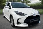 2024 Toyota Yaris Hatchback 1.5 Hybrid Icon 5dr CVT in White at Listers Toyota Coventry