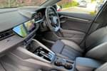 Image two of this 2025 Audi A3 Sportback 35 TFSI Black Edition 5dr S Tronic in Ascari Blue Metallic at Coventry Audi
