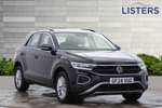 2024 Volkswagen T-Roc Hatchback 1.0 TSI Life 5dr in Deep black at Listers Volkswagen Stratford-upon-Avon