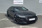 2025 Audi A7 Diesel Sportback S7 TDI Quattro Black Edition 5dr Tronic Auto in Mythos Black Metallic at Coventry Audi