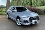 2021 Audi Q5 Estate 45 TFSI Quattro S Line 5dr S Tronic in Floret Silver Metallic at Coventry Audi