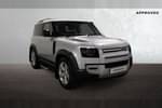 2022 Defender Estate Special Editions 3.0 D250 First Edition 90 3dr Auto (6 Seat) in Hakuba Silver at Listers Land Rover Solihull