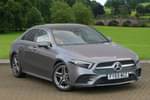 2019 Mercedes-Benz A Class Diesel Saloon A180d AMG Line Premium Plus 4dr Auto in Mountain Grey Metallic at Mercedes-Benz of Boston