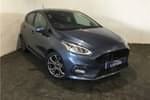 Image two of this 2018 Ford Fiesta Hatchback 1.0 EcoBoost 140 ST-Line X 5dr in Exclusive paint - Desert island blue at Listers U Stratford-upon-Avon