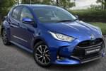 2023 Toyota Yaris Hatchback 1.5 Hybrid Design 5dr CVT (Nav) in Blue at Listers Toyota Lincoln