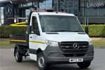 2022 Mercedes-Benz Sprinter 315CDI L2 Diesel RWD 3.5t Progressive Chassis Cab in Solid - Arctic white at Mercedes-Benz of Lincoln Vans