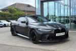2023 BMW M4 Convertible xDrive Competition M 2dr Step Auto in Frozen Black Metallic at Listers King's Lynn (BMW)