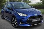 2022 Toyota Yaris Hatchback 1.5 Hybrid Dynamic 5dr CVT in Blue at Listers Toyota Lincoln