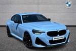 2025 BMW 2 Series Coupe M240i xDrive 2dr Step Auto in Zandvoort Blue at Listers Boston (BMW)