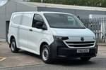 2025 Volkswagen Transporter T32 SWB Electric 100kW 65kWh Commerce Plus Van Auto in Clear White at Listers Volkswagen Van Centre Worcestershire