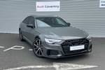 2025 Audi A6 Saloon 50 TFSI e Quattro Black Edition 4dr S Tronic in Chronos grey, metallic at Coventry Audi