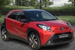 2023 Toyota Aygo X Hatchback 1.0 VVT-i Edge 5dr in Chilli Red Bi-Tone at Listers Toyota Cheltenham