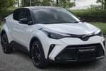 2021 Toyota C-HR Hatchback 2.0 Hybrid GR Sport 5dr CVT in White at Listers Toyota Cheltenham