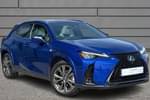 2024 Lexus UX Hatchback 300h 2.0 F-Sport Takumi 5dr CVT in Azure Blue at Lexus Bristol