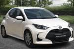 2023 Toyota Yaris Hatchback 1.5 Hybrid Icon 5dr CVT in White at Listers Toyota Cheltenham