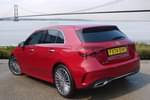 Image two of this 2024 Mercedes-Benz A Class Hatchback A180 AMG Line Premium Plus 5dr Auto in MANUFAKTUR Patagonia red at Mercedes-Benz of Hull