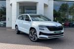 2022 Skoda Karoq Estate 1.5 TSI Sportline 5dr DSG in Moon White Metallic at Listers ŠKODA Coventry