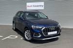 2024 Audi Q3 Estate 35 TFSI Sport 5dr S Tronic in Navarra Blue Metallic at Coventry Audi