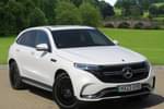 2023 Mercedes-Benz EQC Class 400 4MATIC SUV in MANUFAKTUR opalite white bright at Mercedes-Benz of Boston