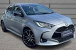 2023 Toyota Yaris Hatchback 1.5 Hybrid GR Sport 5dr CVT in Silver at Listers Toyota Bristol (South)