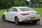 Image two of this 2022 Mercedes-Benz CLA Coupe 250 AMG Line Premium Plus 4dr Tip Auto in digital white metallic at Mercedes-Benz of Boston