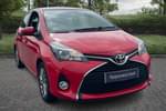2017 Toyota Yaris Hatchback 1.33 VVT-i Icon 5dr in Red at Listers Toyota Coventry