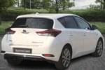 Image two of this 2016 Toyota Auris Hatchback 1.8 Hybrid Excel 5dr CVT in White at Listers Toyota Cheltenham