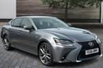 2020 Lexus GS Saloon 300h 2.5 F-Sport 4dr CVT in Grey at Lexus Coventry