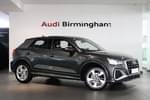 2021 Audi Q2 Estate 30 TFSI S Line 5dr in Daytona Grey Pearlescent at Birmingham Audi