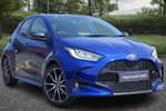 2023 Toyota Yaris Hatchback 1.5 Hybrid GR Sport 5dr CVT in Blue at Listers Toyota Nuneaton