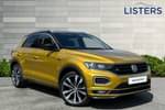 2019 Volkswagen T-Roc Hatchback 1.5 TSI EVO R-Line 5dr DSG in Tumeric Yellow at Listers Volkswagen Worcester