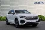 2018 Volkswagen Touareg Diesel Estate 3.0 V6 TDI 4Motion 231 R-Line Tech 5dr Tip Auto in Pure White at Listers Volkswagen Stratford-upon-Avon