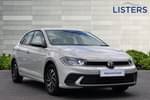 2022 Volkswagen Polo Hatchback 1.0 TSI Life 5dr in Ascot Grey at Listers Volkswagen Stratford-upon-Avon
