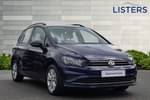 2018 Volkswagen Golf SV Hatchback 1.5 TSI EVO 130 SE (Nav) 5dr in Atlantic Blue at Listers Volkswagen Stratford-upon-Avon